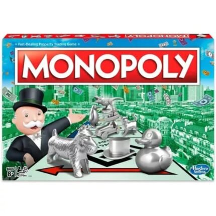 caja juego de mesa monopoly clásico