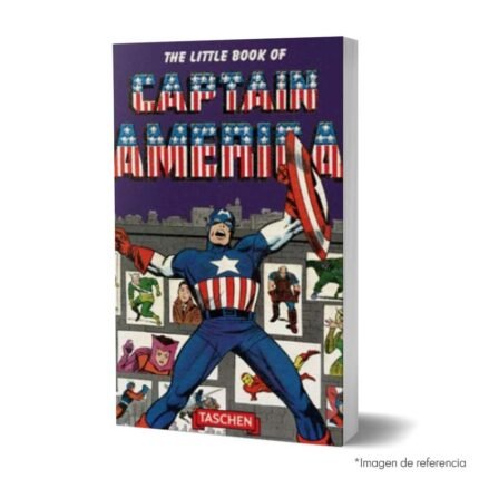Imagen de portada del The Little Book of Captain America 9783836570398