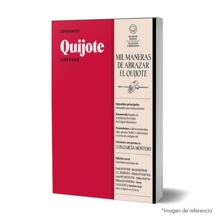 Imagen de portada del Libro Quijote liberado 9788410025431