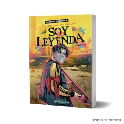 Imagen de portada de la Novela Gráfica Soy Leyenda 9788411610926