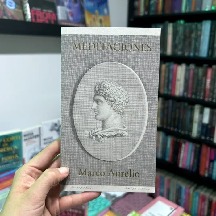 Fotografía de la portada del Libro Meditaciones de Marco Aurelio 9788410121157