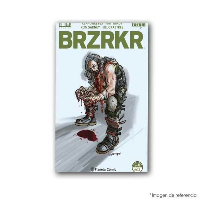 Imagen de portada del Comic BRZRKR tomo 04 de 12 9788411120104