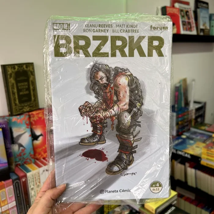 Fotografía de la portada del Comic BRZRKR tomo 04 de 12 9788411120104