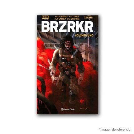 Imagen de portada del Comic BRZRKR Tomo tomo 01 de 03 9788411404471