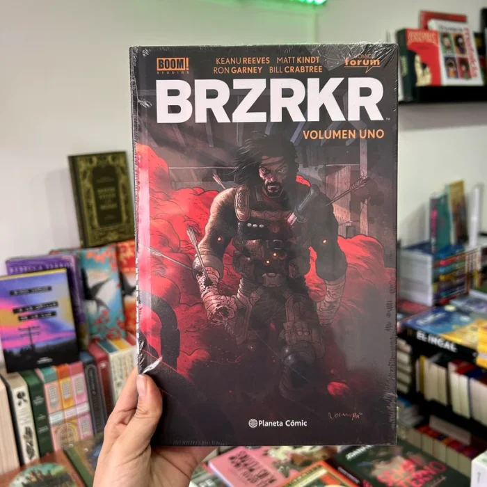 Fotografía de la portada del Comic BRZRKR Tomo tomo 01 de 03 9788411404471