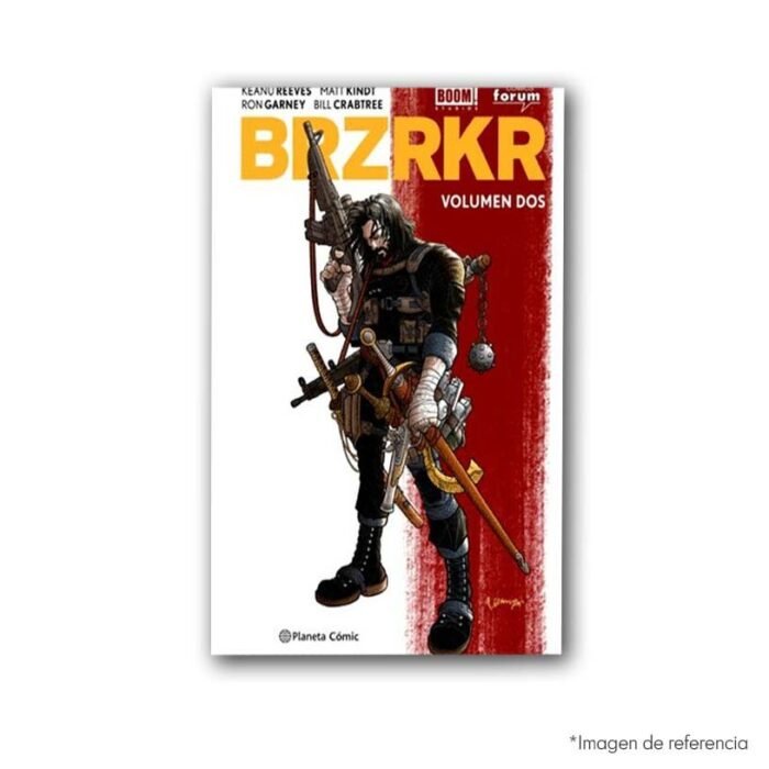 Imagen de portada del Comic BRZRKR Tomo tomo 02 de 03 9788411404488