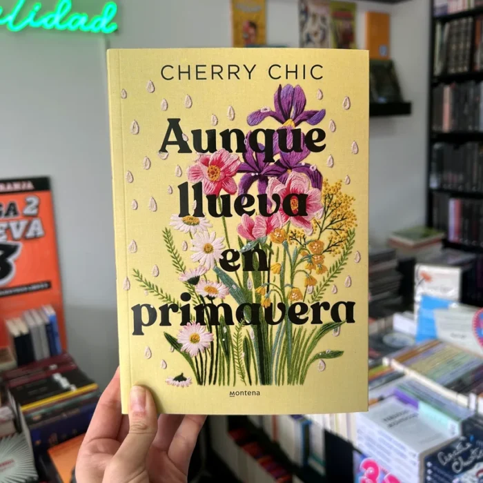 Fotografía de la portada del Libro Aunque llueva en primavera 9786287688438