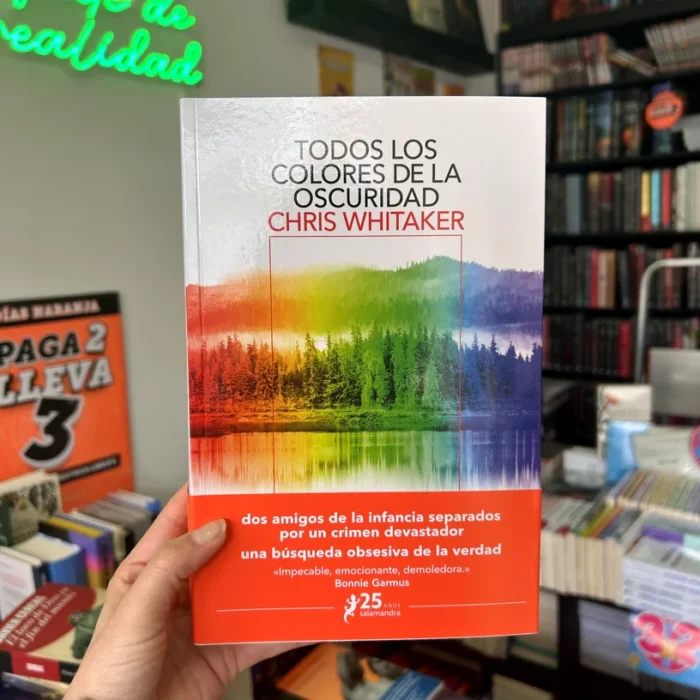 Fotografía de la portada del Libro Todos los colores de la oscuridad 9786287744240