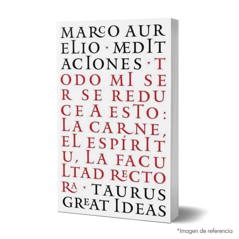 Libro Meditaciones de Marco Aurelio ed Taurus imagen de portada del Libro Meditaciones de Marco Aurelio ed Taurus