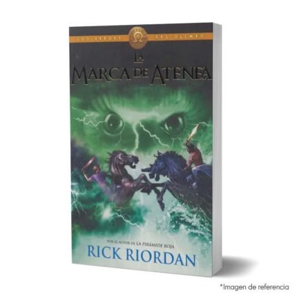imagen de portada del Libro La marca de Atenea Saga Los héroes del Olimpo 3