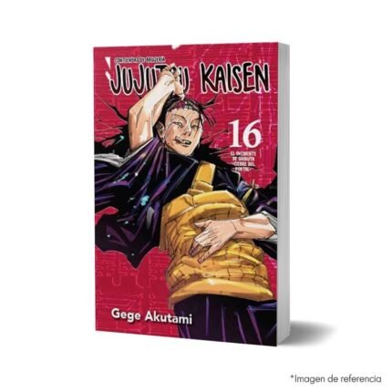 imagen de portada del Manga Jujutsu Kaisen Tomo 16